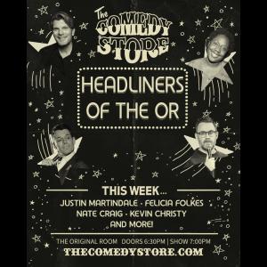 Headliners of the OR - Justin Martindale, Felicia Folkes, Nate Craig, Kevin Christy +more!