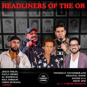 The Originals - Jesus Trejo, Pauly Shore, Maz Jobrani, Al Madrigal, Chris Estrada +more!