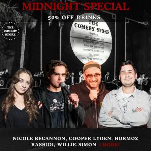 Midnight Special (50% Off Drinks) - Cooper Lyden, Nicole Becannon, Hormoz Rashidi, Willie Simon +more!
