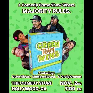 Green Team Wins! Dave Waite, Grant Lyons, Dulce Sloan, Craig Conant, and Matt Lockwood