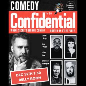 Comedy Confidential with Stephen Furey - Jesus Trejo, Ivy Wolk, Pete Lee, Dauood Naimyar