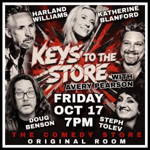*2 Tickets Remaining* Keys to the Store w/ Avery Pearson ft. Harland Williams, Steph Tolev, Doug Benson, Katherine Blanford & Special Guest!