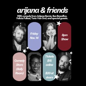 *SOLD OUT* Arijana Ramic & Friends - Felicia Folkes, Ben Brandfon, Torio Van Grol, Surprise Guests +more!