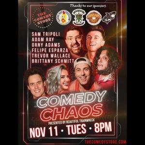 *JUST ADDED: Trevor Wallace* Comedy Chaos with Sam Tripoli - Adam Ray, Felipe Esparza, Orny Adams, Brittany Schmitt, Dustin Ybarra +more!
