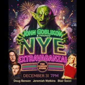*SOLD OUT* John Goblikon & Friends&rsquo; NYE Extravaganza with Doug Benson, Jeremiah Watkins, Blair Socci