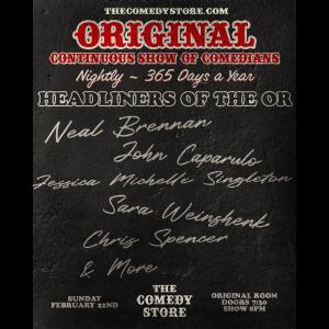 *SOLD OUT* Sunday Headliners - Neal Brennan, John Caparulo, Jessica Michelle Singleton, Sara Weinshenk, Chris Spencer +more!
