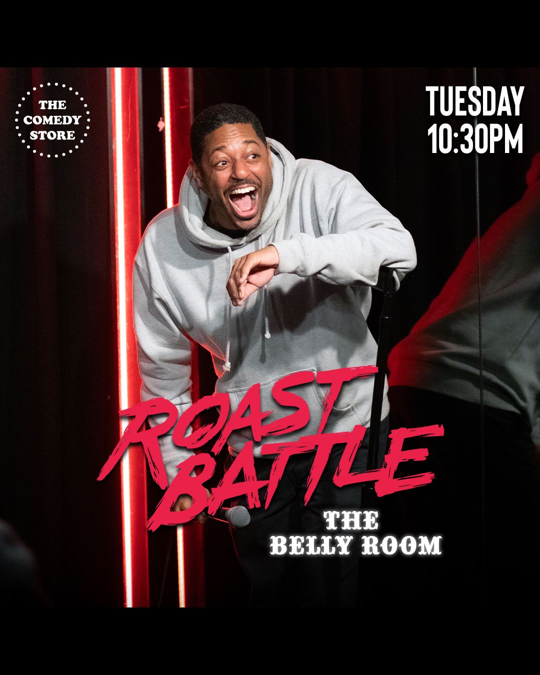 Flyer for Roast Battle