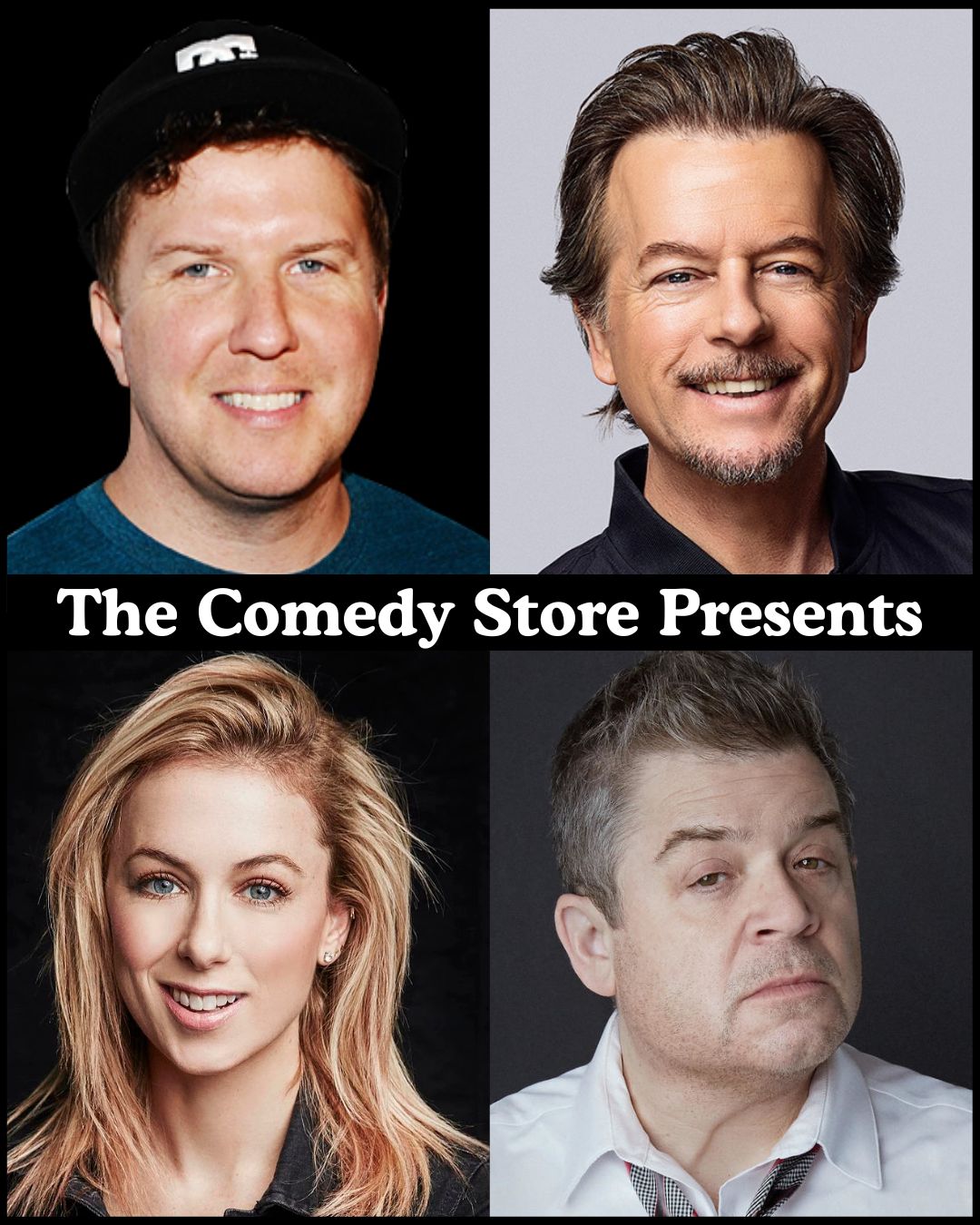 Flyer for The Comedy Store Presents...