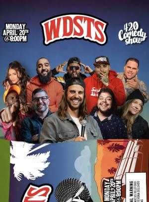 *SOLD OUT* We Don't Smoke the Same LIVE 420 Comedy Show - Craig Conant, Sam Tripoli, Steven Marcus Releford, Nitty Sakhuja, XG, Saul Trujillo, Ezone, Stevona Delgado, Three Plates Tommy, Brittney Lyseng