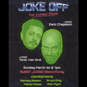 Joke Off with Torio Van Grol and Zack Chapaloni - Ramsey Badawi, Felicia Folkes, Bruce Gray, Alec Flynn