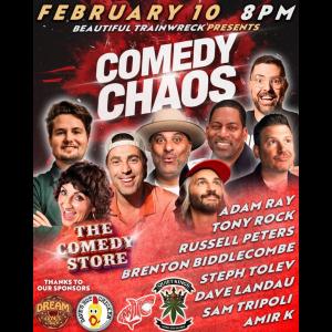 Comedy Chaos with Sam Tripoli - Russell Peters, Adam Ray, Steph Tolev, Amir K, Tony Rock, Dave Landau, Brenton Biddlecombe +more!