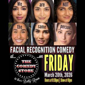 *6 Tickets Remaining* Facial Recognition Comedy - Fizaa Dosani, Zahra Ali, Pallavi Gunalan, Jaz Saini, Monica Siouty, Ish, Anu Bee and more!