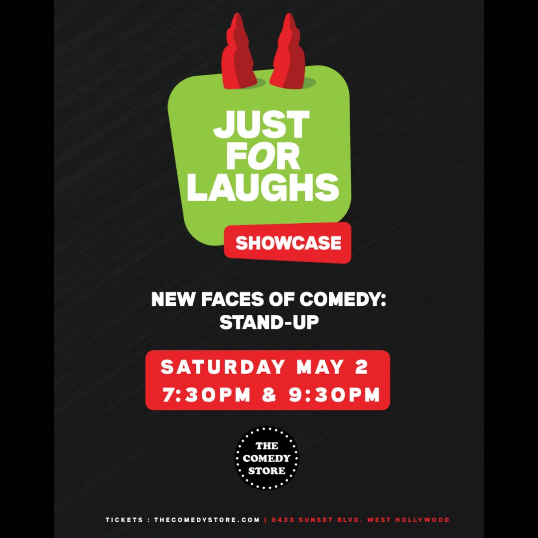 Flyer for Just For Laughs Showcase