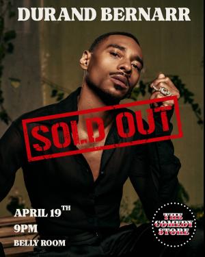 *SOLD OUT* Durand Bernarr