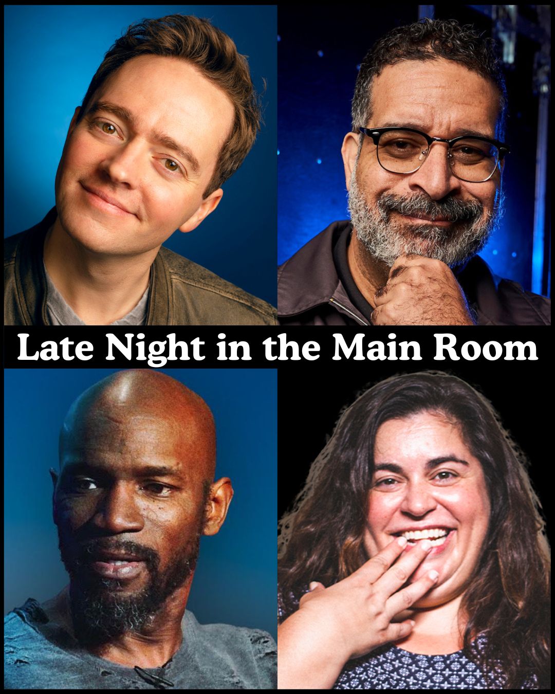 Flyer for Late Night in the Main Room