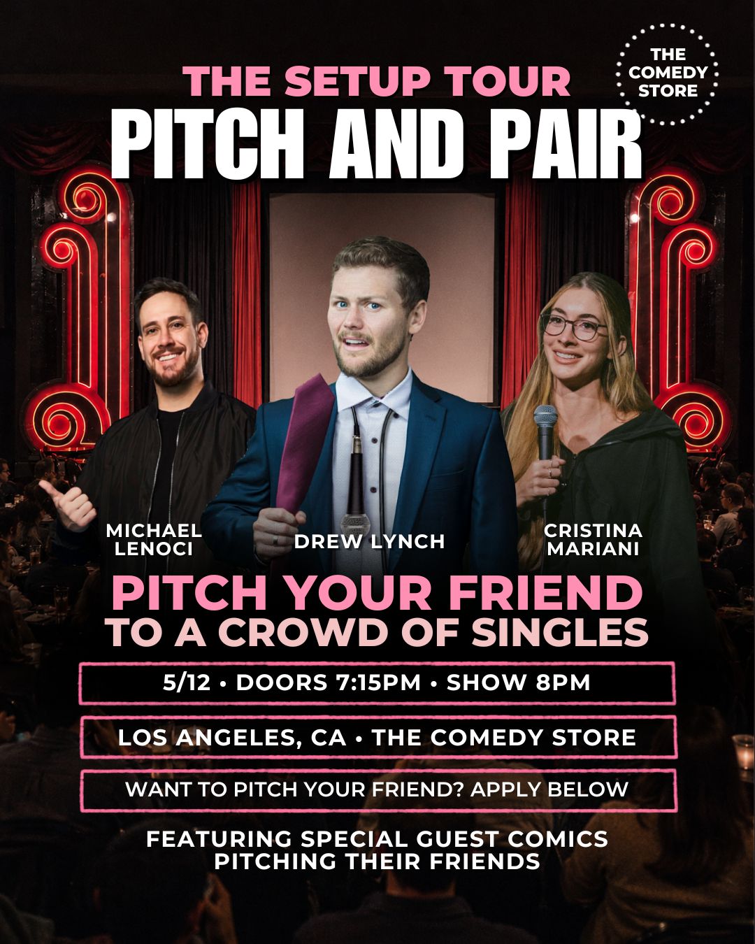 Flyer for Pitch & Pair