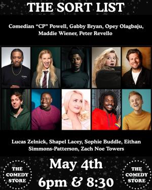 *JUST ADDED* Netflix Is A Joke Presents: The Short List (6pm) - CP, Ethan Simmons-Patterson, Gabby Bryan, Lucas Zelnick, Maddie Wiener, Opey, Peter Revello, Shapel Lacey, Sohpie Buddle, Zach Noe Towers