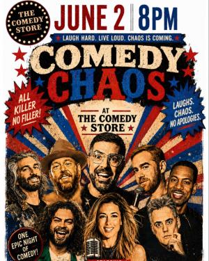 *JUST ADDED: Kam Patterson* Comedy Chaos with Sam Tripoli - Bert Kreischer, Andrew Santino, Iliza Shlesinger, Tony Rock, Amir K, Dustin Ybarra, Orny Adams +more!
