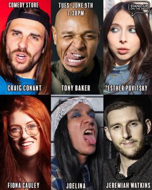 *Low Ticket Warning* Stand-Up on the Spot - Tony Baker, Esther Povitsky, Fiona Cauley, Craig Conant, Joelina, Jeremiah Watkins +more!