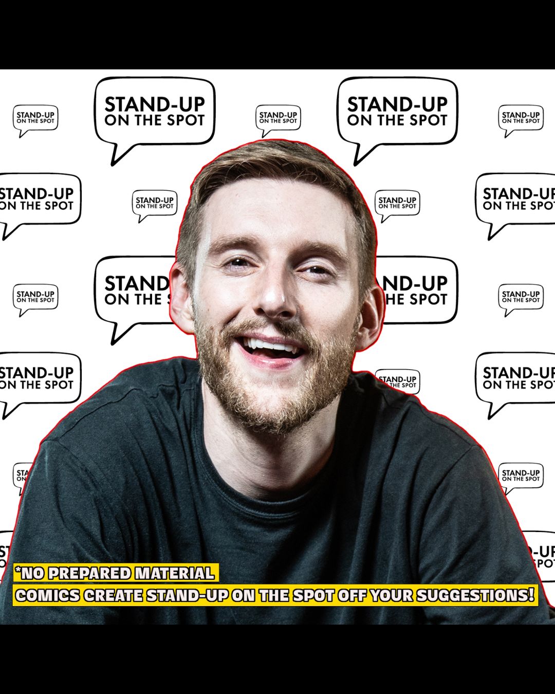 Flyer for Stand-Up on the Spot