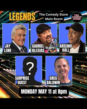 Legends - Gabriel Iglesias, Arsenio Hall, Jay Leno, Greg Baldwin +more!