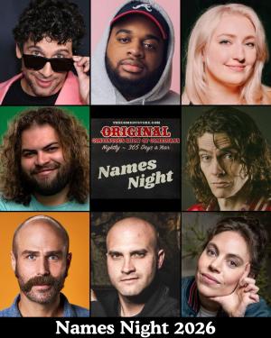 *Low Ticket Warning* Headliners of the OR: Names Night 2026 with Rick Glassman, Mandal, Sophie Buddle, Dustin Ybarra, Jackson Banks, Taylor Bos, Joe Marrese, Logan Guntzelman