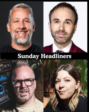 *6 Tickets Remaining* Sunday Headliners - Taylor Williamson, Ryan Sickler, Dean Delray, Jessie "Jetski" Johnson +more!