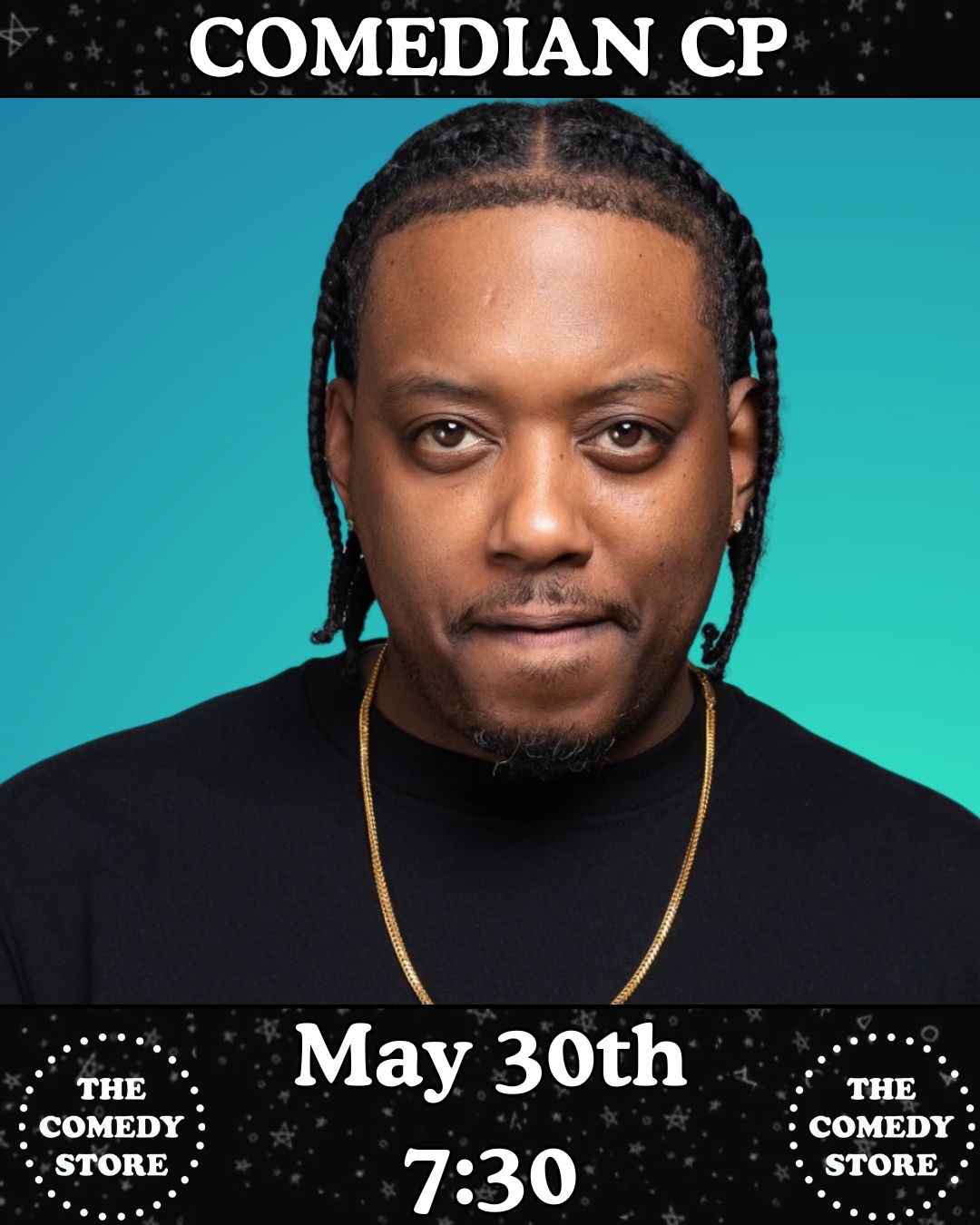 Flyer for Comedian CP
