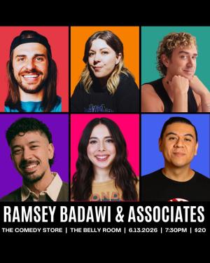 *JUST ADDED: Esther Povitsky* Ramsey Badawi & Associates - Craig Conant, Jessie "Jetski" Johnson, Kevin Sullivan, Noel Miller, Chris Estrada