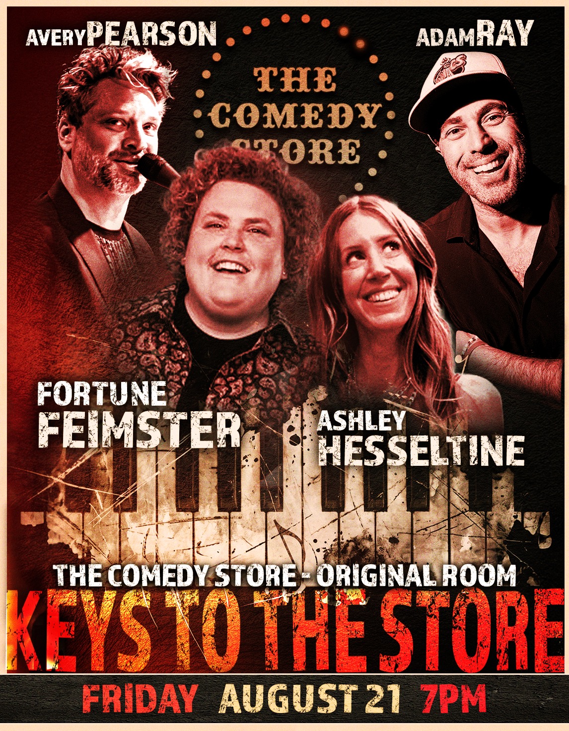 Flyer for KEYS TO THE STORE