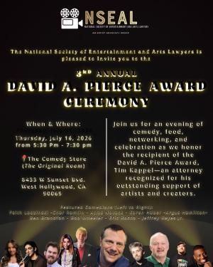 NSEAL Presents: Third Annual David A. Pierce Award Ceremony
