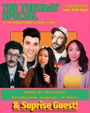 The Tuesday Special - Andrea Jin, Steve Furey, Percy Rustomji, Leslie Liao, JF Harris