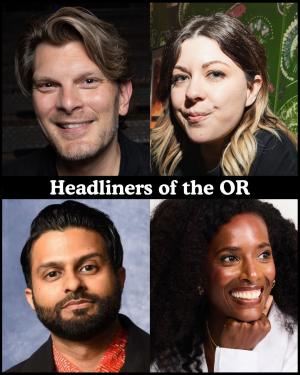 *JUST ADDED: Zainab Johnson* Headliners of the OR - Justin Martindale, Jessie &ldquo;Jetski&rdquo; Johnson,  Asif Ali +more!