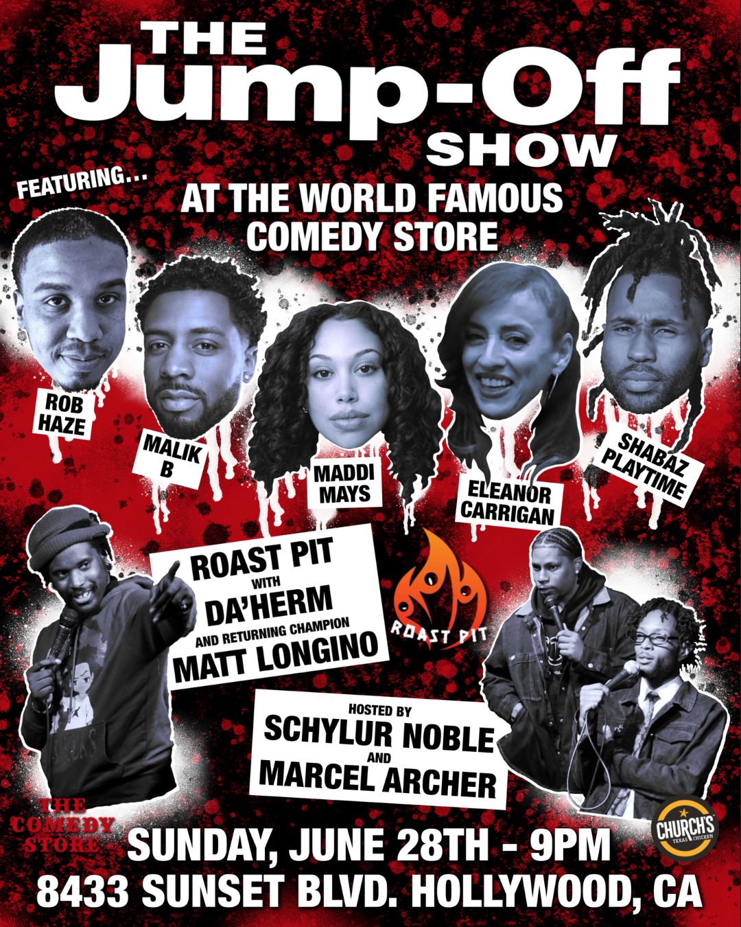 Flyer for The Jump Off Show