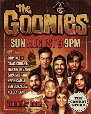 Goonies - Tony Klein, Craig Conant, Martin Urbano, Zara Mizrahi, Kevin Camia, Ben Gonzalez, Kelsey Lane
