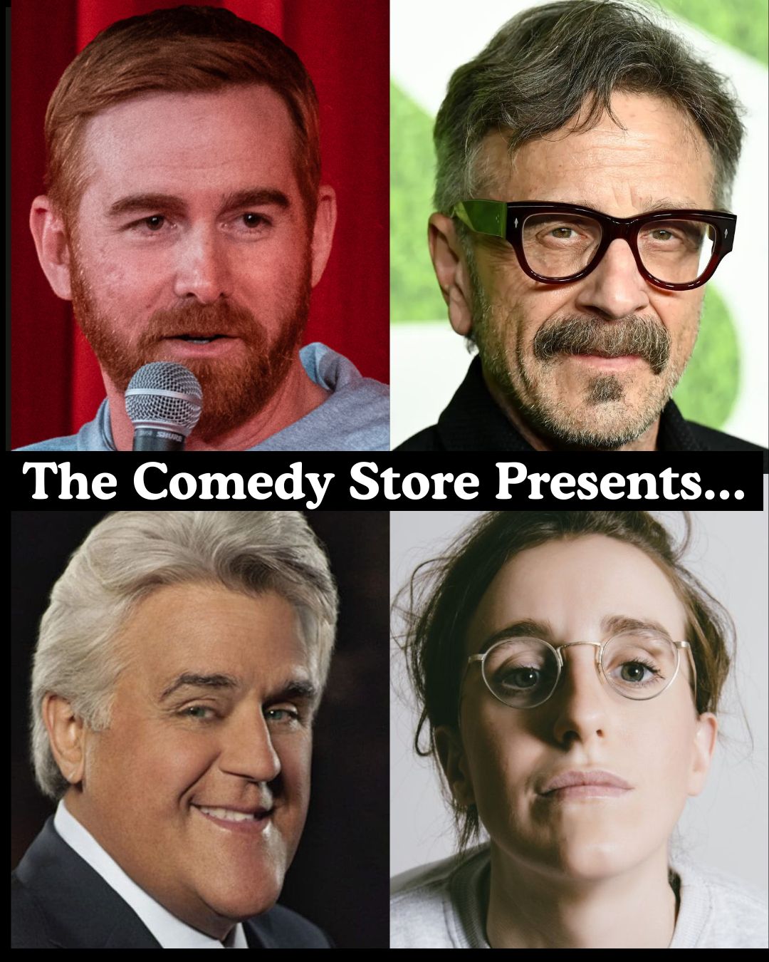 Flyer for The Comedy Store Presents...