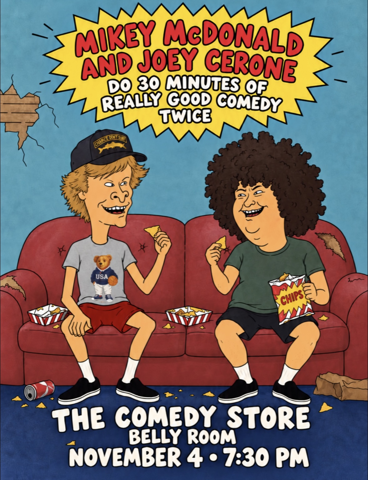 30 Minutes of Really Good Comedy Twice With Mikey McDonald and Joey Cerone, photo 3 of 4