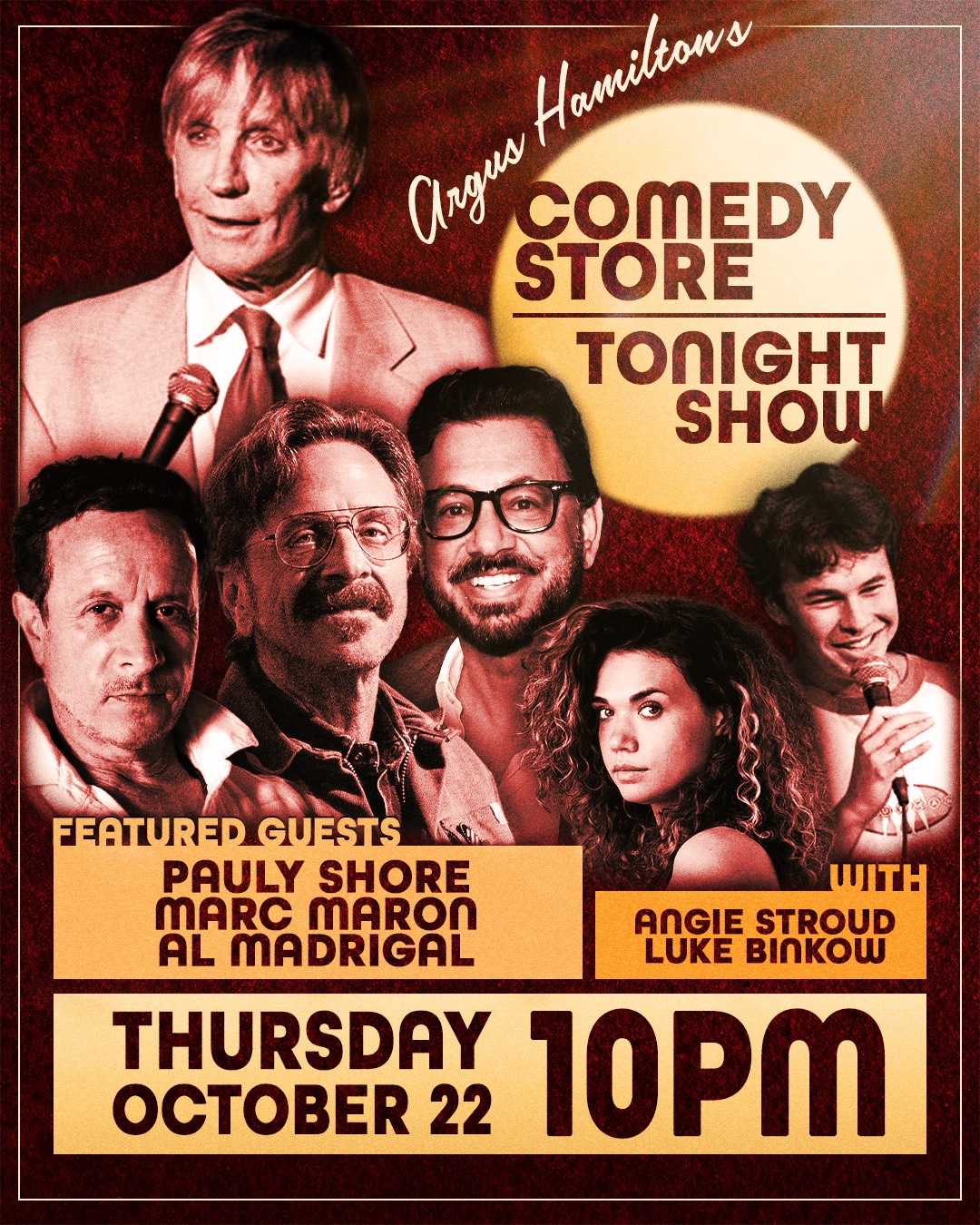 Argus Hamilton's Comedy Store Tonight Show
