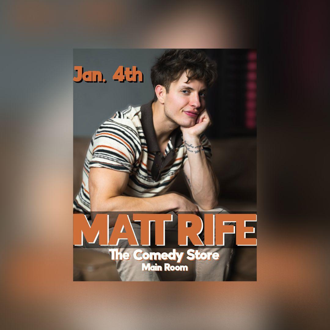 Tickets For SOLD OUT Matt Rife In The Main Room In Los Angeles From 