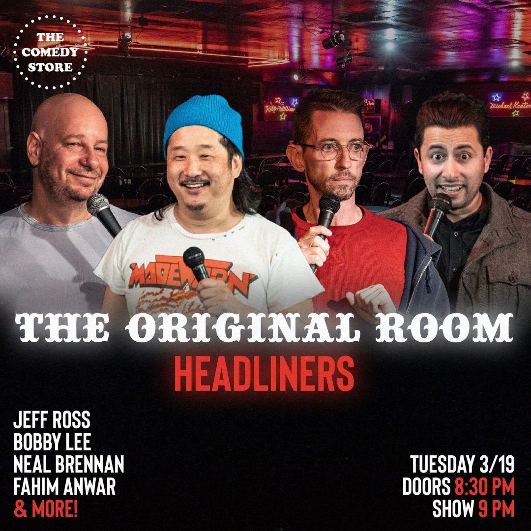 Tickets for *SOLD OUT* Headliners of the OR Jeff Ross, Bobby Lee