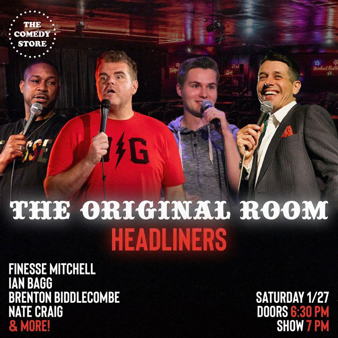 Tickets for *SOLD OUT* Headliners of the OR Finesse Mitchell, Ian