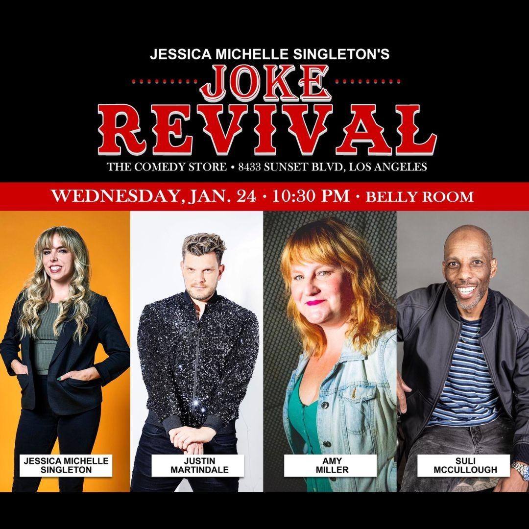 Tickets for Joke Revival with Jessica Michelle Singleton Justin