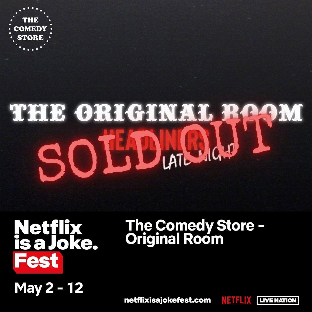 Tickets for *SOLD OUT* Headliners of the OR Netflix is a Joke Festival