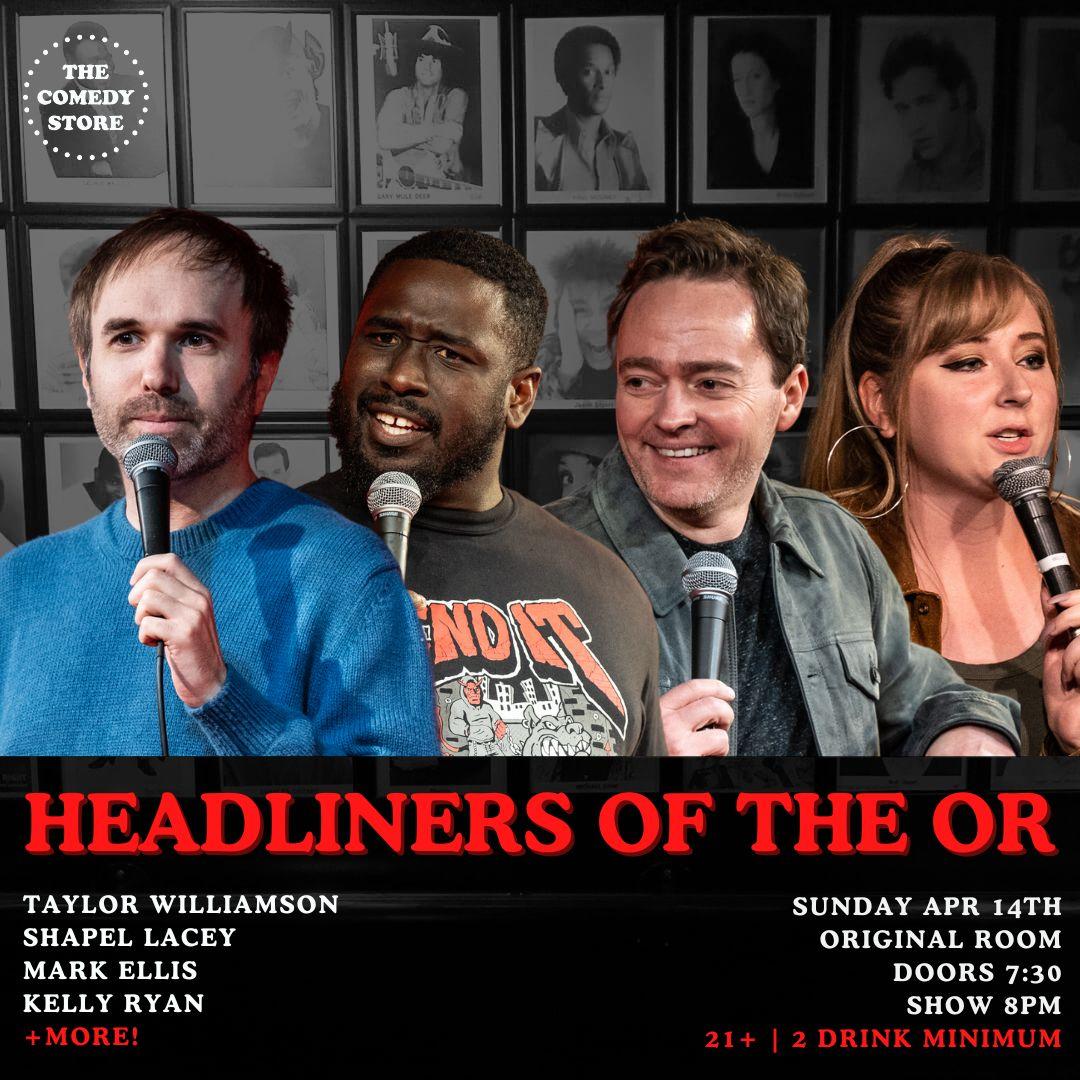 Tickets for *SOLD OUT* Headliners of the OR Taylor Williamson, Shapel