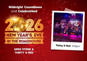 NEW YEARS EVE W/ THIRTY 6 RED