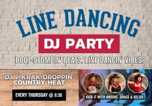 LINE DANCING W/ J-KRAK