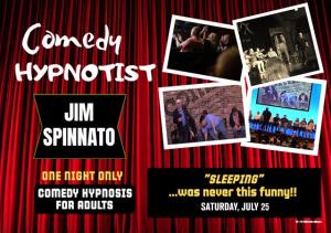 COMEDY HYPNOTIST JIM SPINNATO