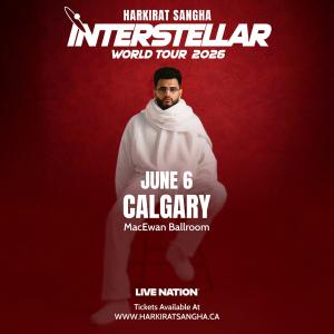 Live Nation Presents: Harkirat Sangha