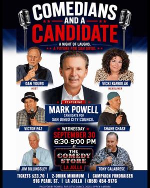 Comedians and a Candidate