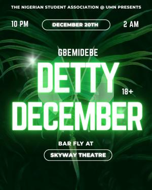 Detty December - 12/20/24